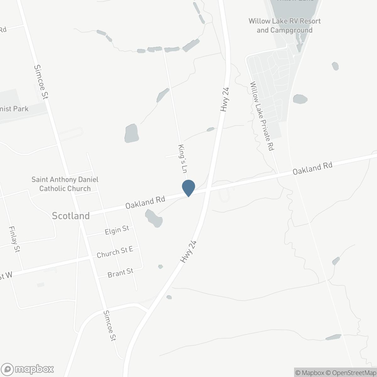 2 KINGS LANE, Oakland, Ontario N0E 1R0